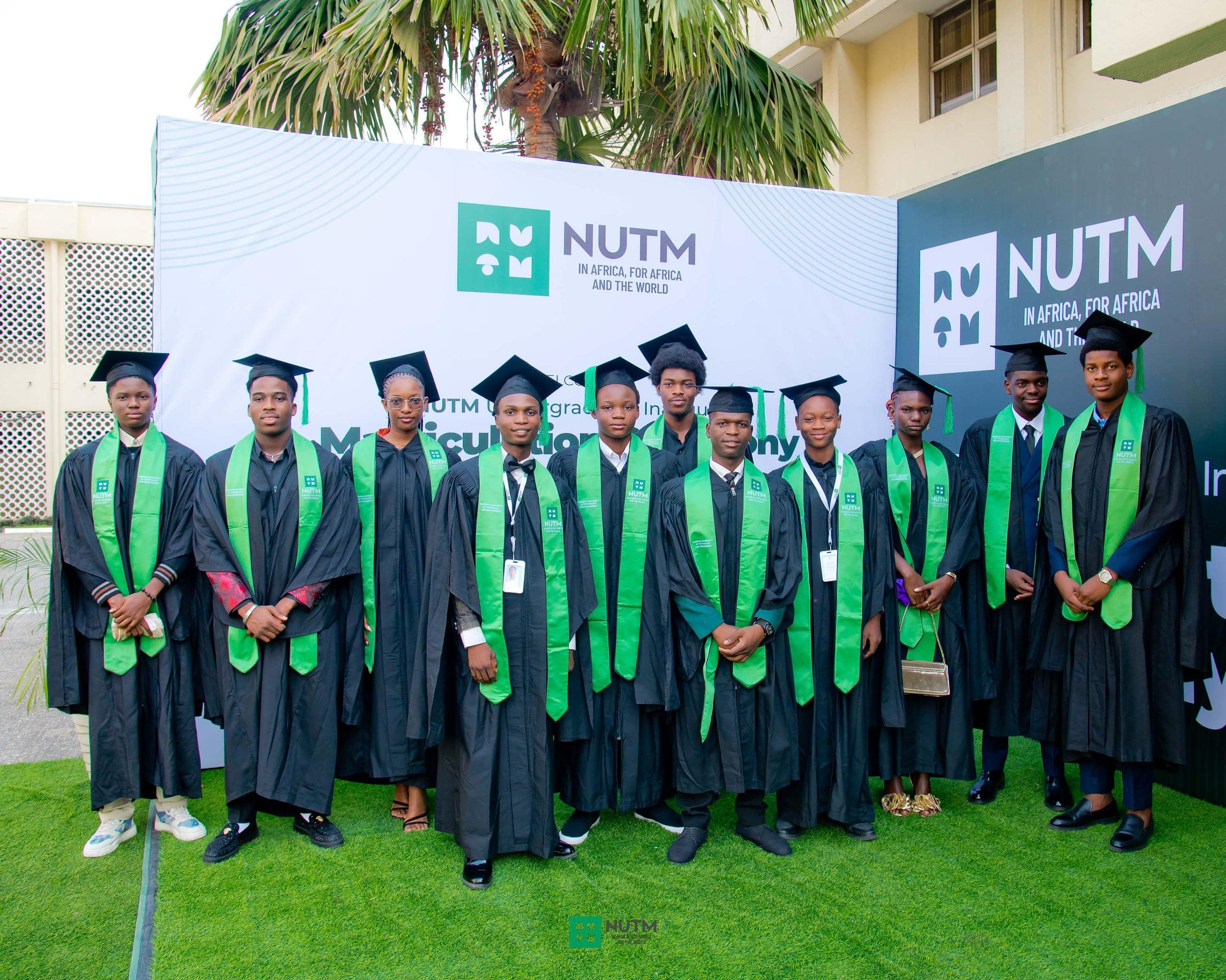 Prospective students at the NUTM campus